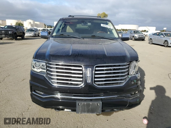 2017 Lincoln Navigator Reserve z VIN 5LMJJ3LT4HEL00091, wystawiony jako Copart lot #46262175 z przebiegiem 105 679 mil mil oraz Szkoda całkowita • Salvage title. Historia ofert i sprzedaży dostępna na DreamBid. Obrazek 5.