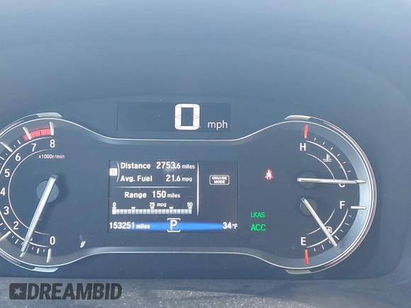 2017 Honda Pilot Elite with VIN 5FNYF6H00HB032386, listed as a IAAI auction lot 41976702 with 153,251 mi miles and . Bid and sale history available at DreamBid. Image 7.
