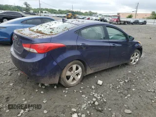 2012 Hyundai Elantra Limited z VIN 5NPDH4AE7CH108845, wystawiony jako Copart lot #59153435 z przebiegiem 209 804 mil mil oraz Czysty tytuł • Clean title. Historia ofert i sprzedaży dostępna na DreamBid. Obrazek 3.