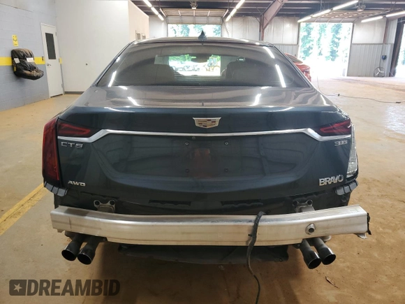 2019 Cadillac CT6 Luxury AWD with VIN 1G6KB5RS5KU129483, listed as a Copart auction lot 60120005 with 49,243 mi miles and Salvage title. Bid and sale history available at DreamBid. Image 6.