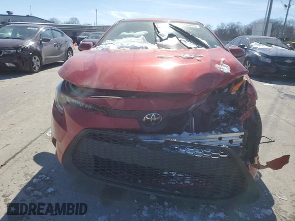 2020 Toyota Corolla LE with VIN 5YFEPRAE4LP064942, listed as a Copart auction lot 46306455 with 73,351 mi miles and Salvage Title. Bid and sale history available at DreamBid. Image 5.