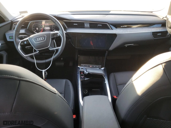 2021 Audi e-tron Sportback S line Premium with VIN WA11AAGE8MB010109, listed as a Copart auction lot 72335072 with 16912 miles. Bid and sale history available at carsss.com. Image 8.