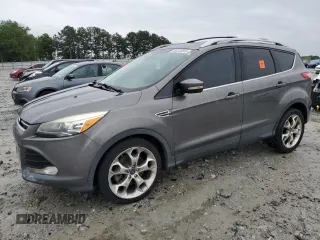 2013 Ford Escape Titanium with VIN 1FMCU0J99DUB60192, listed as a Copart auction lot 58370805 with Not provided miles and Salvage title. Bid and sale history available at DreamBid. Image 1.