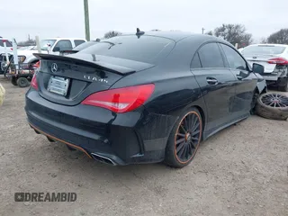 2016 Mercedes-Benz CLA 45 AMG with VIN WDDSJ5CB1GN338316, listed as a IAAI auction lot 41583580 with 69,855 mi miles and . Bid and sale history available at DreamBid. Image 4.