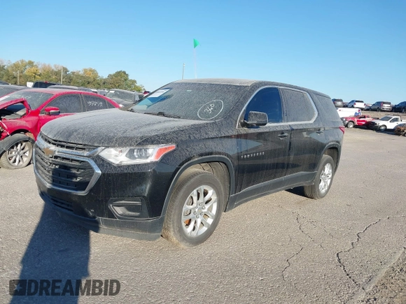2019 Chevrolet Traverse LS with VIN 1GNERFKWXKJ198719, listed as a IAAI auction lot 40668986 with 99,917 mi miles. Bid and sale history available at carsss.com. Image 17.