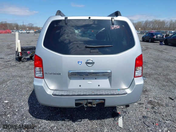 2006 Nissan Pathfinder SE with VIN 5N1AR18W96C652790, listed as a IAAI auction lot 41934579 with 148,099 mi miles. Bid and sale history available at carsss.com. Image 16.