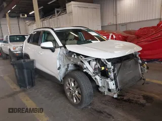 2020 Toyota RAV4 XLE Premium with VIN 2T3C1RFV1LC042163, listed as a IAAI auction lot 40672979 with 76,016 mi miles. Bid and sale history available at carsss.com. Image 1.