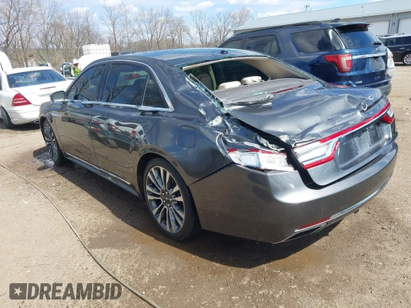 2017 Lincoln Continental Reserve z VIN 1LN6L9RP0H5636532, wystawiony jako IAAI lot #41882280 z przebiegiem 98 733 mil mil oraz . Historia ofert i sprzedaży dostępna na DreamBid. Obrazek 3.