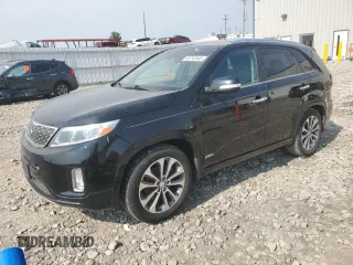 2014 Kia Sorento SX z VIN 5XYKWDA73EG547484, wystawiony jako Copart lot #60742645 z przebiegiem 141 957 mil mil oraz Czysty tytuł • Clean title. Historia ofert i sprzedaży dostępna na DreamBid. Obrazek 1.