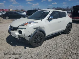 2013 Nissan Juke SL with VIN JN8AF5MV5DT217011, listed as a Copart auction lot 50790015 with 122,265 mi miles and Salvage Title. Bid and sale history available at carsss.com. Image 1.