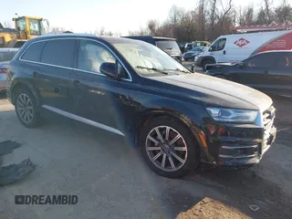 2017 Audi Q7 Premium with VIN WA1AAAF78HD015338, listed as a IAAI auction lot 41425567 with 82,524 mi miles and . Bid and sale history available at DreamBid. Image 1.