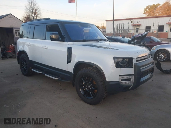 2021 Land Rover Defender SE with VIN SALEP7RU7M2042216, listed as a IAAI auction lot 41596950 with 80,456 mi miles and . Bid and sale history available at DreamBid. Image 1.