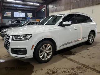 2017 Audi Q7 Premium Plus with VIN WA1LAAF73HD018687, listed as a Copart auction lot 45411145 with 110,040 mi miles and Clean title. Bid and sale history available at DreamBid. Image 1.