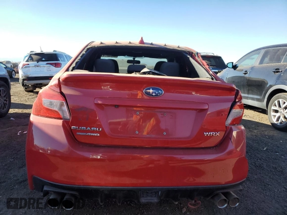 2016 Subaru WRX Premium with VIN JF1VA1E69G8822268, listed as a Copart auction lot 84040774 with 66,401 mi miles and Salvage Title. Bid and sale history available at carsss.com. Image 6.