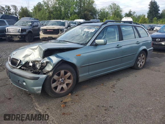 2003 BMW 3 Series 325i with VIN WBAEN33493PC12219, listed as a Copart auction lot 67966074 with 137,344 mi miles and Salvage Title. Bid and sale history available at carsss.com. Image 1.
