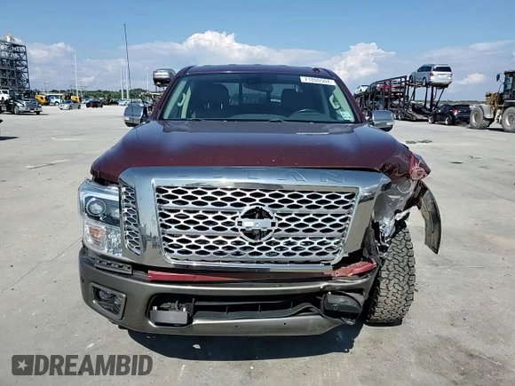 2018 Nissan Titan Pro-4X z VIN 1N6AA1E50JN526481, wystawiony jako Copart lot #71800504 z przebiegiem 147 463 mil mil oraz Szkoda całkowita • Salvage title. Historia ofert i sprzedaży dostępna na DreamBid. Obrazek 10.