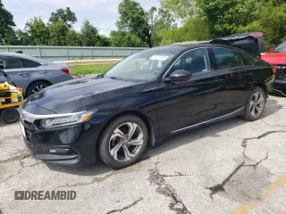 2018 Honda Accord EX z VIN 1HGCV1F44JA137339, wystawiony jako Copart lot #58327635 z przebiegiem 158 915 mil mil oraz Szkoda całkowita • Salvage title. Historia ofert i sprzedaży dostępna na DreamBid. Obrazek 1.