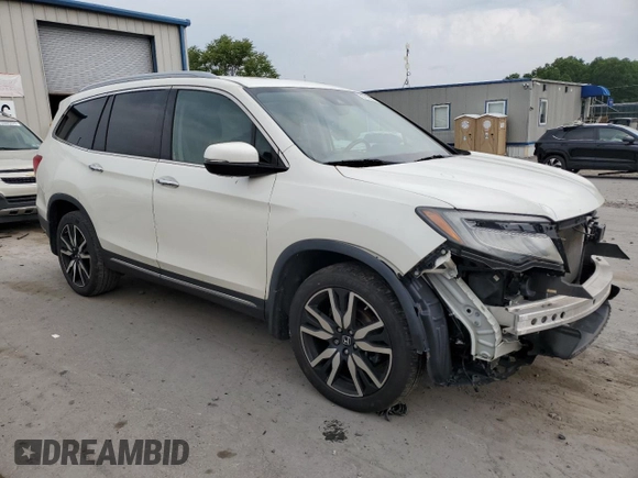 2019 Honda Pilot Touring 7-Passenger with VIN 5FNYF6H67KB005312, listed as a Copart auction lot 58785895 with 138,937 mi miles and Salvage title. Bid and sale history available at DreamBid. Image 4.