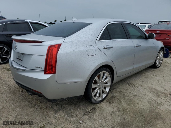 2014 Cadillac ATS Luxury AWD with VIN 1G6AH5RX7E0125999, listed as a Copart auction lot 75898354 with 77,062 mi miles and Salvage Title. Bid and sale history available at carsss.com. Image 3.