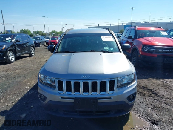 2017 Jeep Compass Sport SE with VIN 1C4NJCBA3HD185854, listed as a IAAI auction lot 42365395 with 100,308 mi miles and . Bid and sale history available at DreamBid. Image 12.