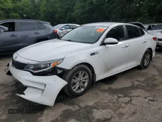 2017 Kia Optima LX with VIN 5XXGT4L30HG131426, listed as a Copart auction lot 56018385 with 125,922 mi miles and Salvage title. Bid and sale history available at DreamBid. Image 1.
