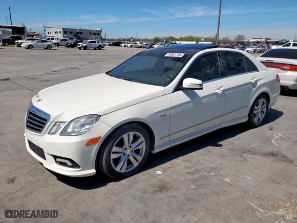 2011 Mercedes-Benz E-Class E 350 Luxury BlueTEC with VIN WDDHF2EB2BA492573, listed as a Copart auction lot 50381795 with 143,019 mi miles and Clean Title. Bid and sale history available at carsss.com. Image 1.