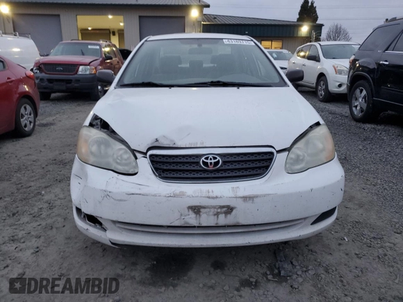 2006 Toyota Corolla CE with VIN JTDBR32E160061746, listed as a Copart auction lot 43189715 with 137,140 mi miles and Salvage Title. Bid and sale history available at DreamBid. Image 5.