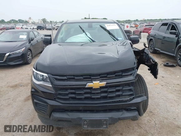 2021 Chevrolet Colorado 2WD Work Truck z VIN 1GCGSBEN5M1293788, wystawiony jako IAAI lot #42072335 z przebiegiem 66 806 mil mil oraz . Historia ofert i sprzedaży dostępna na DreamBid. Obrazek 12.