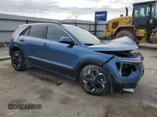 2024 Kia Niro Wind with VIN KNDCR3L19R5081041, listed as a Copart auction lot 49882385 with 7,803 mi miles and Salvage Title. Bid and sale history available at DreamBid. Image 4.