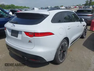 2019 Jaguar F-Pace S with VIN SADCM2FV9KA609878, listed as a IAAI auction lot 42098671 with 90,112 mi miles and . Bid and sale history available at DreamBid. Image 4.