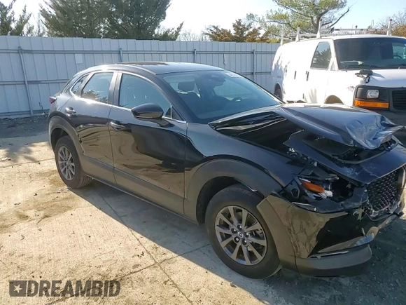 2024 Mazda CX-30 S with VIN 3MVDMBAM0RM635991, listed as a Copart auction lot 48979595 with 11,640 mi miles and Salvage title. Bid and sale history available at DreamBid. Image 12.