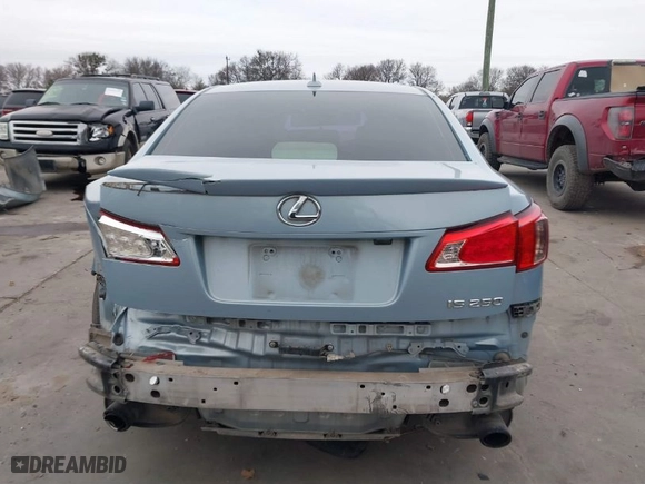 2011 Lexus IS 250 with VIN JTHBF5C26B5132072, listed as a IAAI auction lot 41428954 with NaN miles. Bid and sale history available at carsss.com. Image 17.