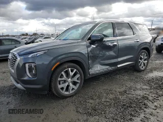 2021 Hyundai Palisade SEL z VIN KM8R4DHE1MU327956, wystawiony jako Copart lot #44086075 z przebiegiem 60 591 mil mil oraz Szkoda całkowita • Salvage title. Historia ofert i sprzedaży dostępna na DreamBid. Obrazek 1.