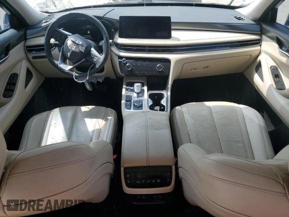 2023 Infiniti QX60 Luxe with VIN 5N1DL1FR4PC353091, listed as a Copart auction lot 51455235 with 30,358 mi miles and Salvage title. Bid and sale history available at DreamBid. Image 8.