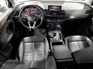 2019 Audi Q5 Premium Plus with VIN WA1BNAFY2K2035945, listed as a Copart auction lot 57507345 with 79,866 mi miles and Salvage title. Bid and sale history available at DreamBid. Image 8.