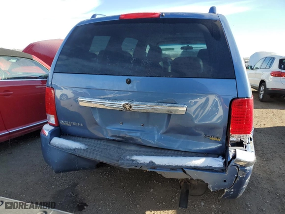 2007 Chrysler Aspen Limited with VIN 1A8HW58P67F511423, listed as a Copart auction lot 41582735 with 173,909 mi miles and Salvage Title. Bid and sale history available at carsss.com. Image 6.