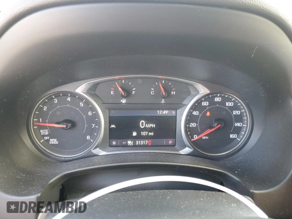 2021 GMC Terrain SLT with VIN 3GKALVEV5ML381905, listed as a Copart auction lot 45365715 with 31,317 mi miles and Salvage Title. Bid and sale history available at DreamBid. Image 9.