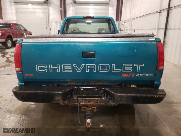 1994 Chevrolet C/K 1500 with VIN 1GCEK14Z0RZ279232, listed as a Copart auction lot 78436814 with 161,097 mi miles and Clean Title. Bid and sale history available at carsss.com. Image 6.