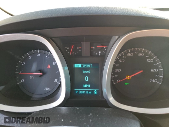 2016 Chevrolet Equinox LT with VIN 2GNALCEK1G6225771, listed as a Copart auction lot 50431865 with 88,119 mi miles and Salvage Title. Bid and sale history available at carsss.com. Image 9.