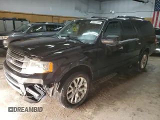 2017 Ford Expedition Max Limited z VIN 1FMJK2AT7HEA56207, wystawiony jako Copart lot #53671185 z przebiegiem 168 792 mil mil oraz Czysty tytuł • Clean title. Historia ofert i sprzedaży dostępna na DreamBid. Obrazek 1.