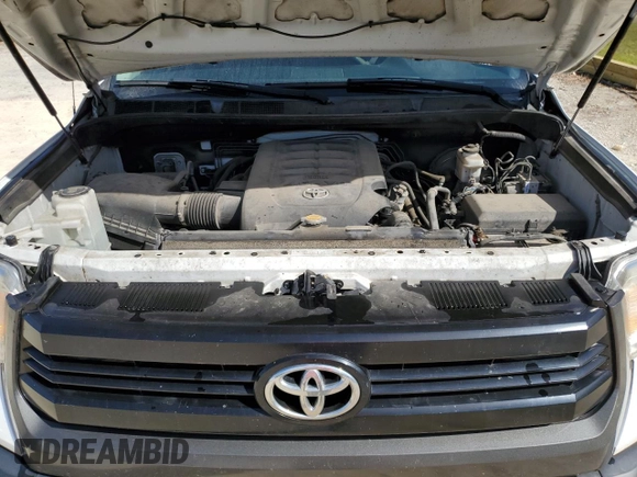 2016 Toyota Tundra SR z VIN 5TFRM5F14GX096547, wystawiony jako Copart lot #48736635 z przebiegiem 130 236 mil mil oraz Szkoda całkowita • Salvage title. Historia ofert i sprzedaży dostępna na DreamBid. Obrazek 11.