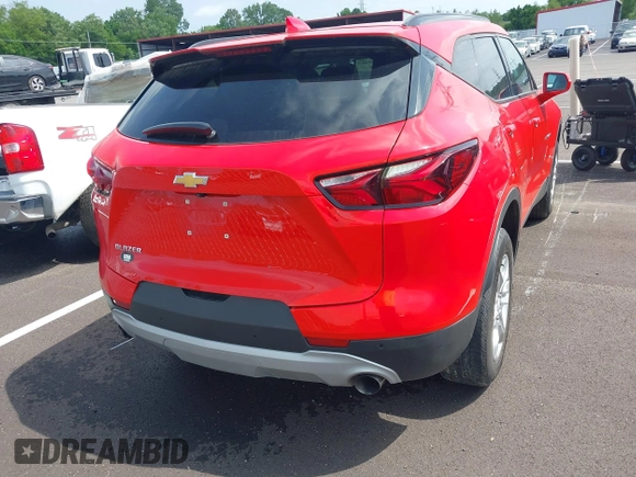 2020 Chevrolet Blazer LT with VIN 3GNKBCR40LS692937, listed as a IAAI auction lot 42258497 with 21,256 mi miles and . Bid and sale history available at DreamBid. Image 16.