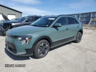 2023 Kia Niro EV Wind with VIN KNDCR3L12P5073358, listed as a Copart auction lot 50341145 with 32,589 mi miles and Non Repairable. Bid and sale history available at carsss.com. Image 1.