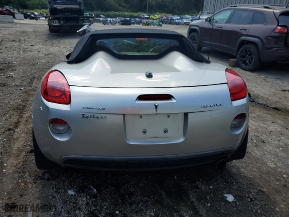 2008 Pontiac Solstice with VIN 1G2MB35B88Y126695, listed as a Copart auction lot 69406674 with 0 mi miles and Salvage Title. Bid and sale history available at carsss.com. Image 6.