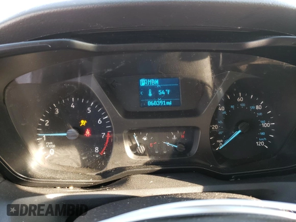 2018 Ford Transit Passenger XL with VIN 1FBZX2YM5JKA70836, listed as a Copart auction lot 56246485 with 60,391 mi miles and Salvage title. Bid and sale history available at DreamBid. Image 9.