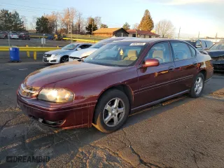 2004 Chevrolet Impala LS with VIN 2G1WH52KX49452797, listed as a Copart auction lot 49267355 with 124,951 mi miles and Salvage Title. Bid and sale history available at carsss.com. Image 1.