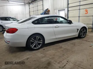 2014 BMW 4 Series 428i xDrive with VIN WBA3N5C52EF715673, listed as a Copart auction lot 85429034 with 74,547 mi miles and Salvage Title. Bid and sale history available at DreamBid. Image 3.
