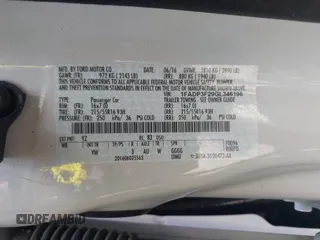 2016 Ford Focus SE z VIN 1FADP3F29GL346196, wystawiony jako IAAI lot #42171014 z przebiegiem 80 913 mil mil oraz . Historia ofert i sprzedaży dostępna na DreamBid. Obrazek 9.