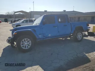 2023 Jeep Gladiator Sport S с VIN 1C6HJTAG1PL554287, выставлен на аукционе Copart как лот 48788135 с пробегом 28 761 миль миль и Списание • Salvage title. История ставок и продаж доступна на DreamBid. Изображение 1.