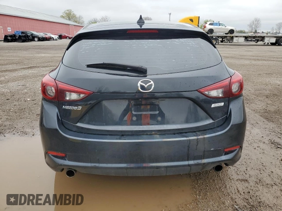 2017 Mazda 3 Grand Touring z VIN JM1BN1M33H1119719, wystawiony jako Copart lot #55728905 z przebiegiem 217 372 mil mil oraz Szkoda całkowita • Salvage title. Historia ofert i sprzedaży dostępna na DreamBid. Obrazek 6.